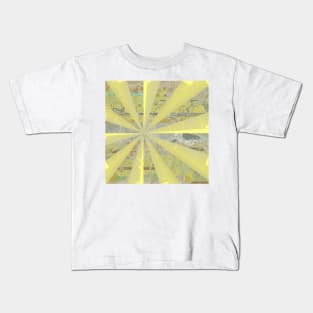 Abstract Sunshine on a Rainy Day #2 Kids T-Shirt